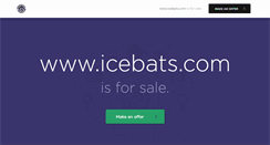 Desktop Screenshot of icebats.com